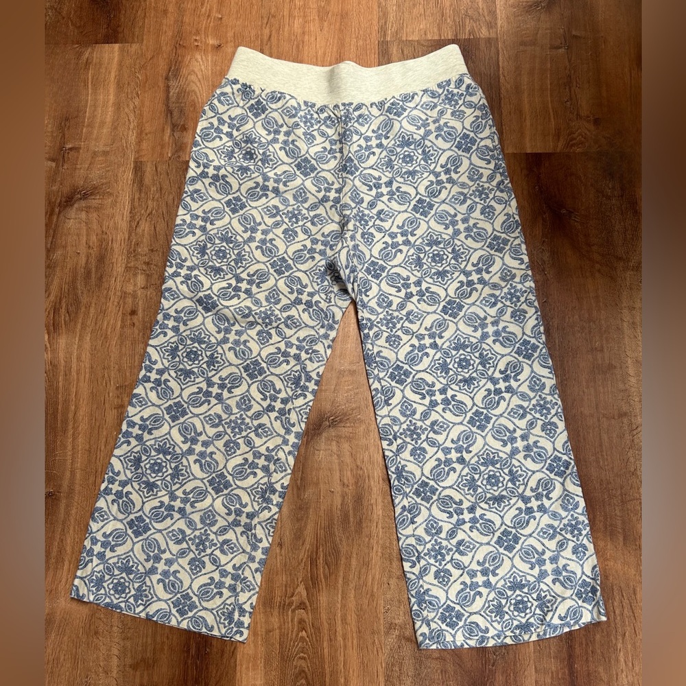 Soft Surroundings linen wide leg pants Aliso size Petite‎ Large resort vacation